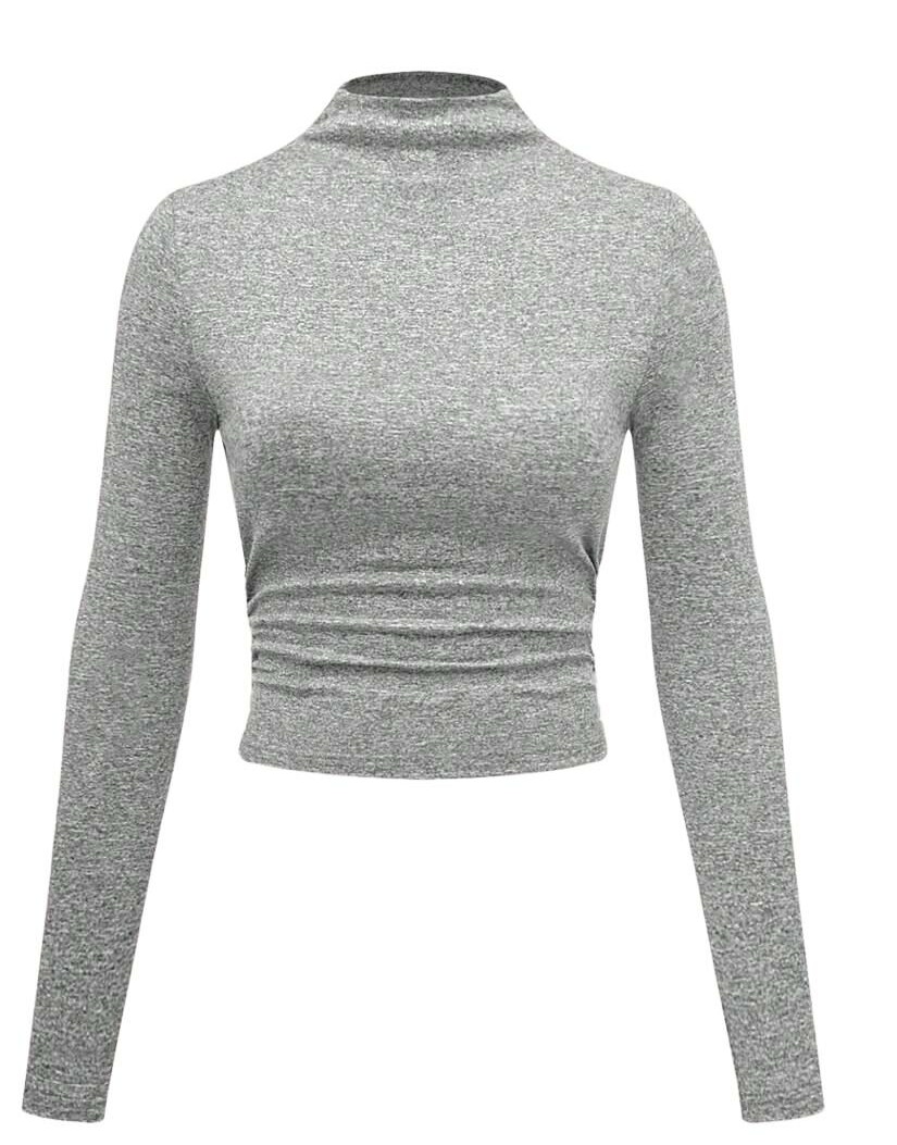 SHEIN SZARA BLUZKA MARSZCZENIE PK01__S