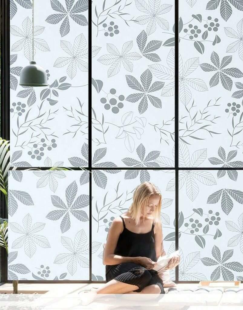 SHEIN FOLIA SAMOPRZYLEPNA OKIENNA NAKLEJKA OZDOBNA S07__45X100