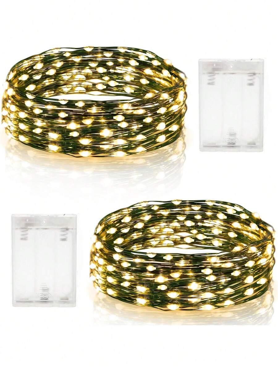 SHEIN LAMPKI CHOINKOWE NA BATERIE BDD__2,2M