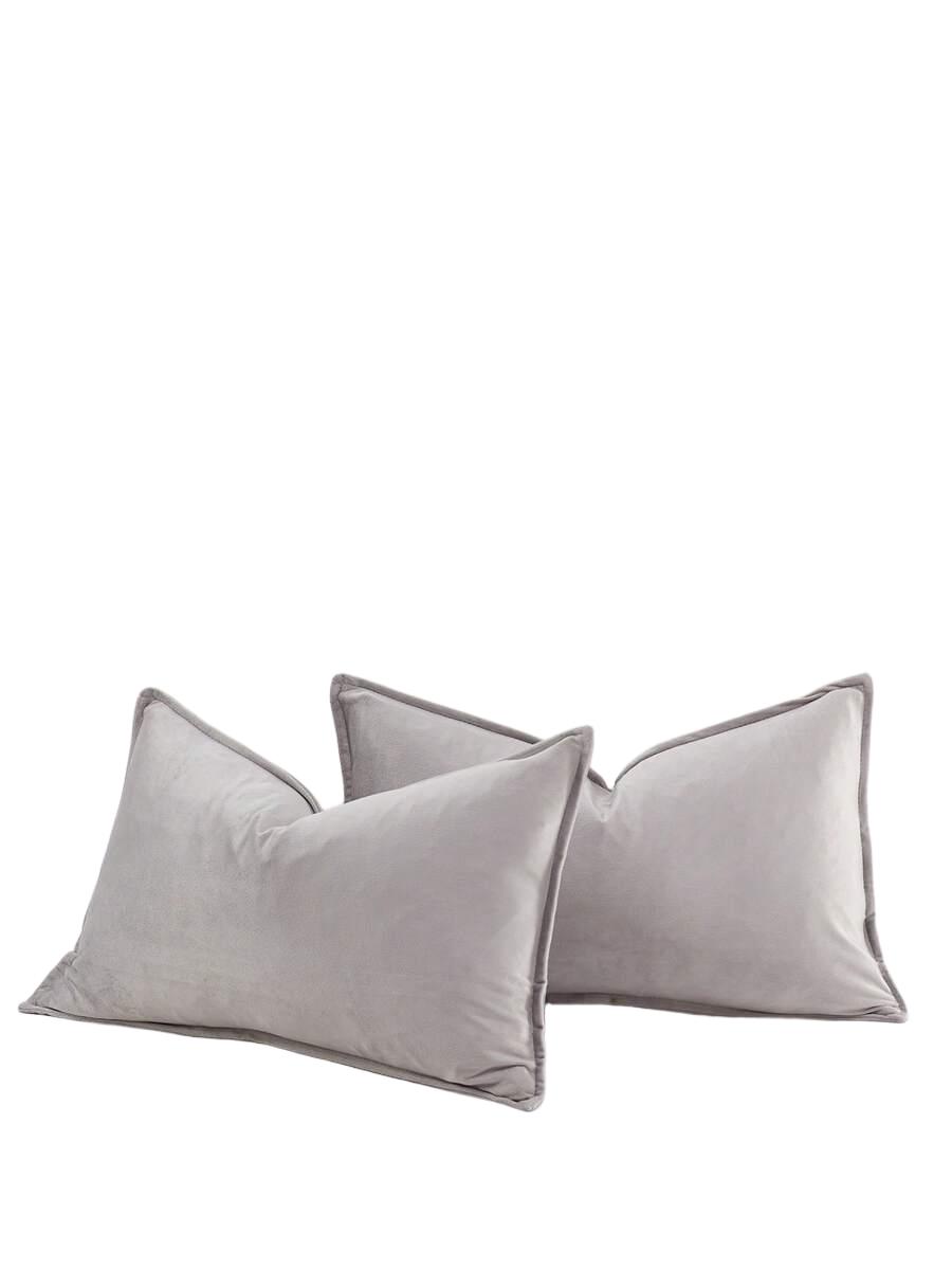SHEIN SZARA POSZEWKA NA PODUSZKĘ 1SZT S07__30X50
