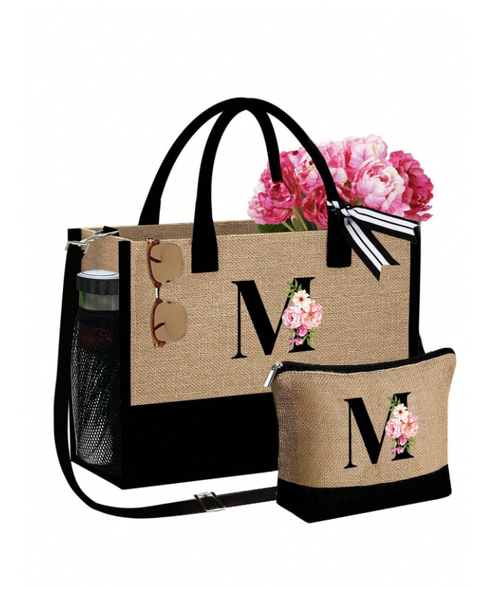 SHEIN TORBA LITERA "M" S07__31,5X41,5
