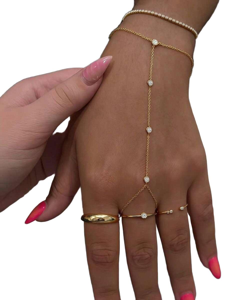 SHEIN BIŻUTERIA NA DŁOŃ S07