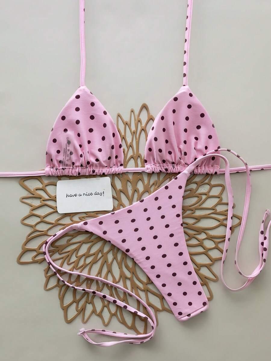 SHEIN DWUCZĘŚCIOWY STRÓJ KĄPIELOWY WZÓR S09__XS