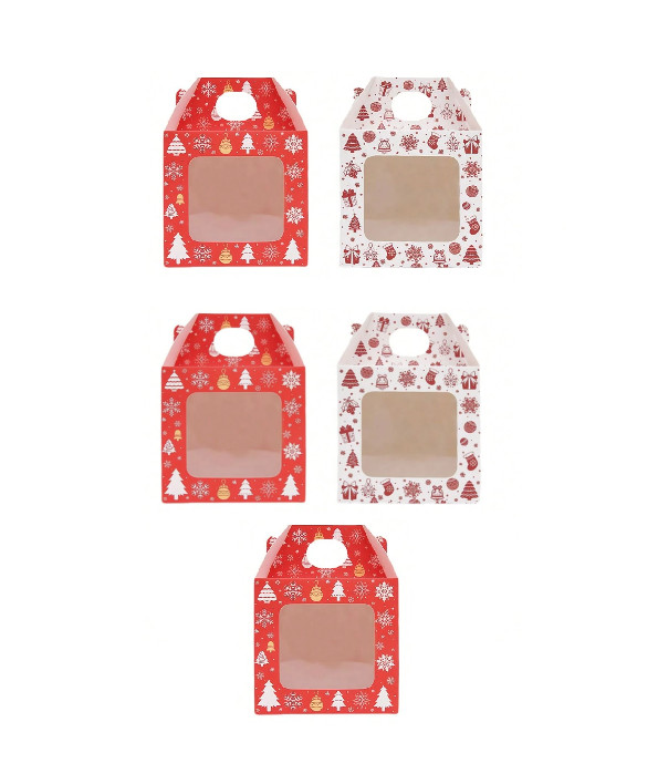 SHEIN OPAKOWANIE NA PREZENTY 5-PACK BDD__12X12X19CM