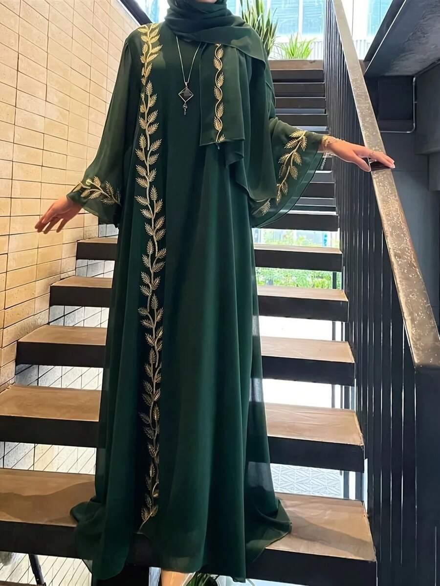 SHEIN MAXI SUKIENKA CHUSTA KOMPLET S06__L