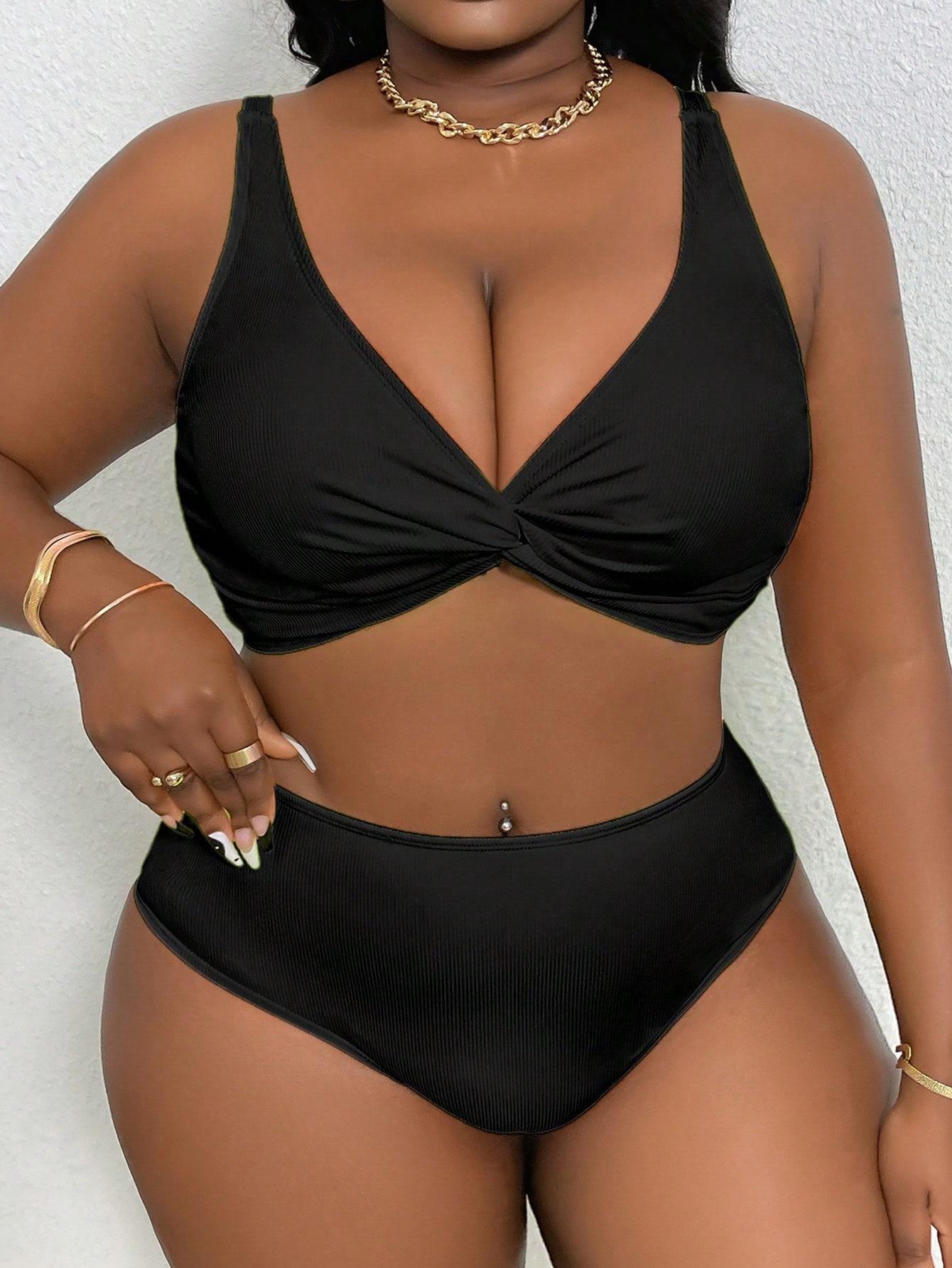 SHEIN DWUCZĘŚCIOWY STRÓJ KĄPIELOWY S09__50