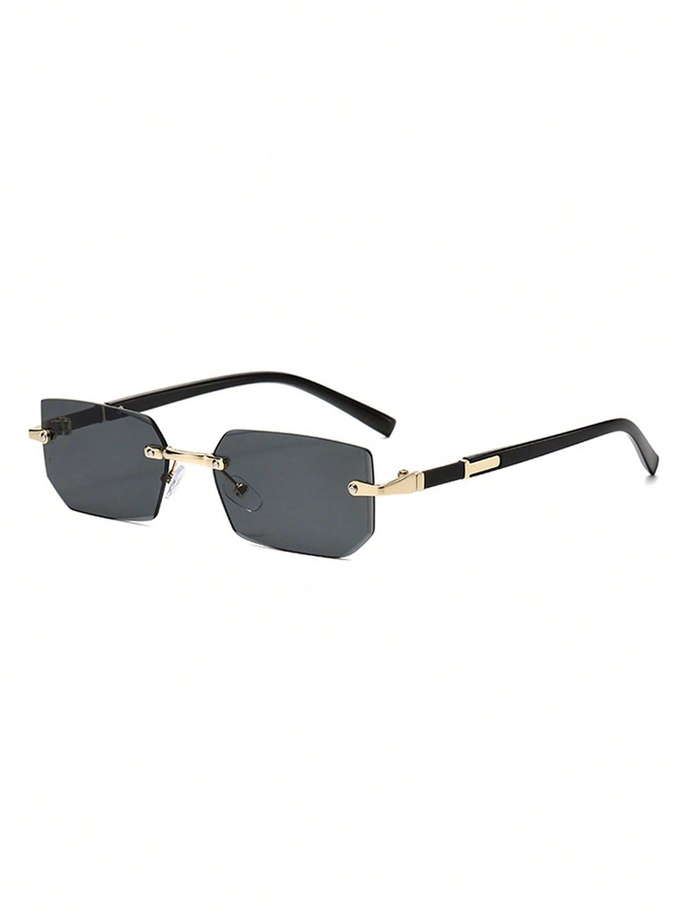 SHEIN CZARNE OKULARY PRZECIWSŁONECZNE S07