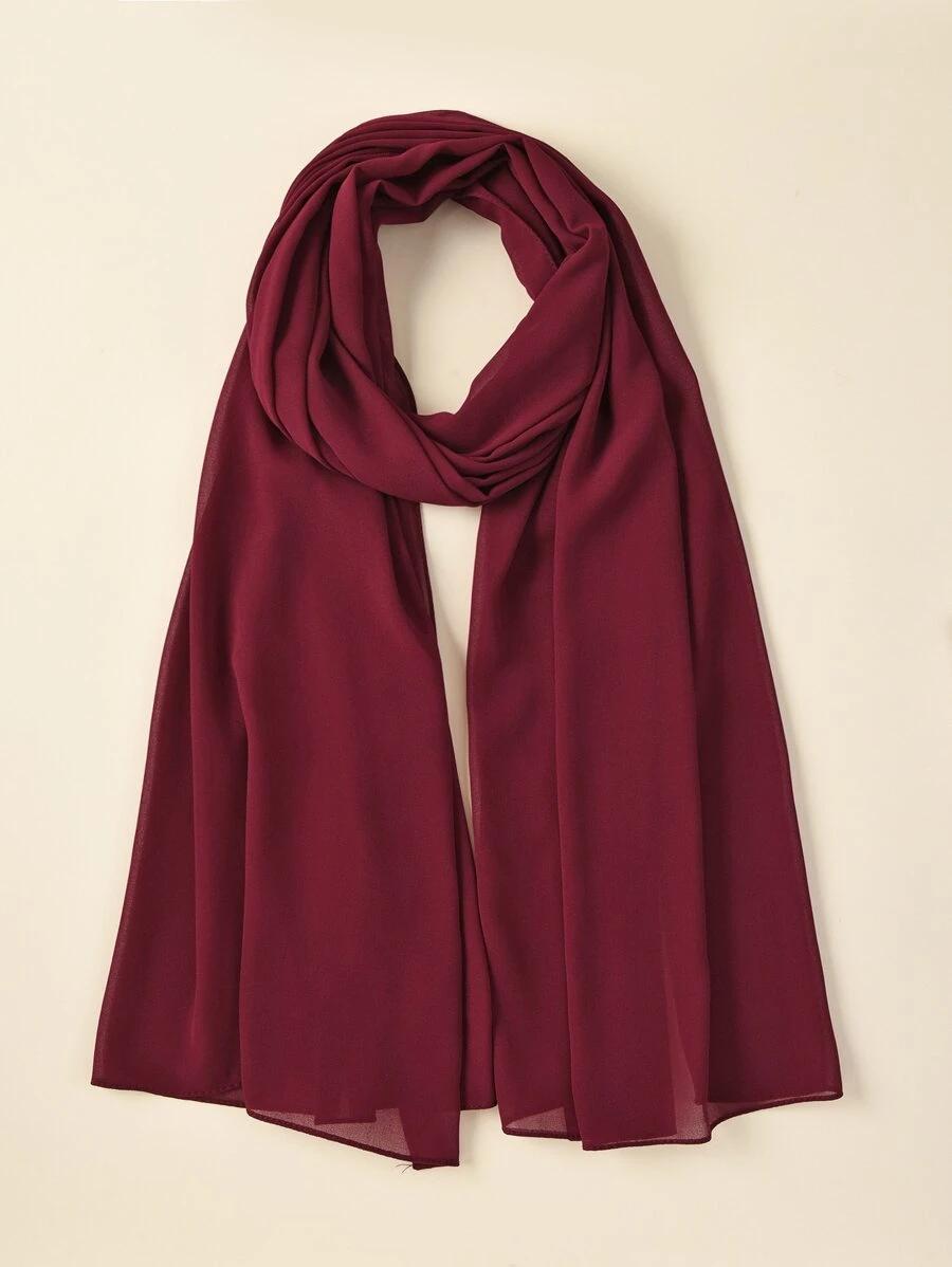 SHEIN CZERWONA CHUSTA HIDŻAB S07