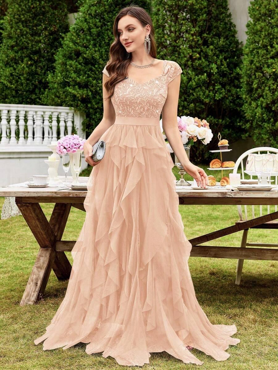 MIUSOL MAXI SUKIENKA ZDOBIENIA TIUL PK01__XL