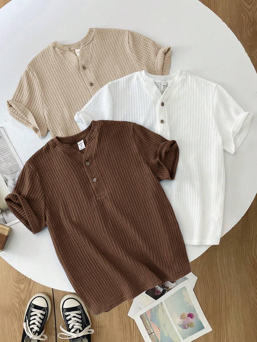 SHEIN BIAŁA BLUZKA GUZIKI S06__128-134