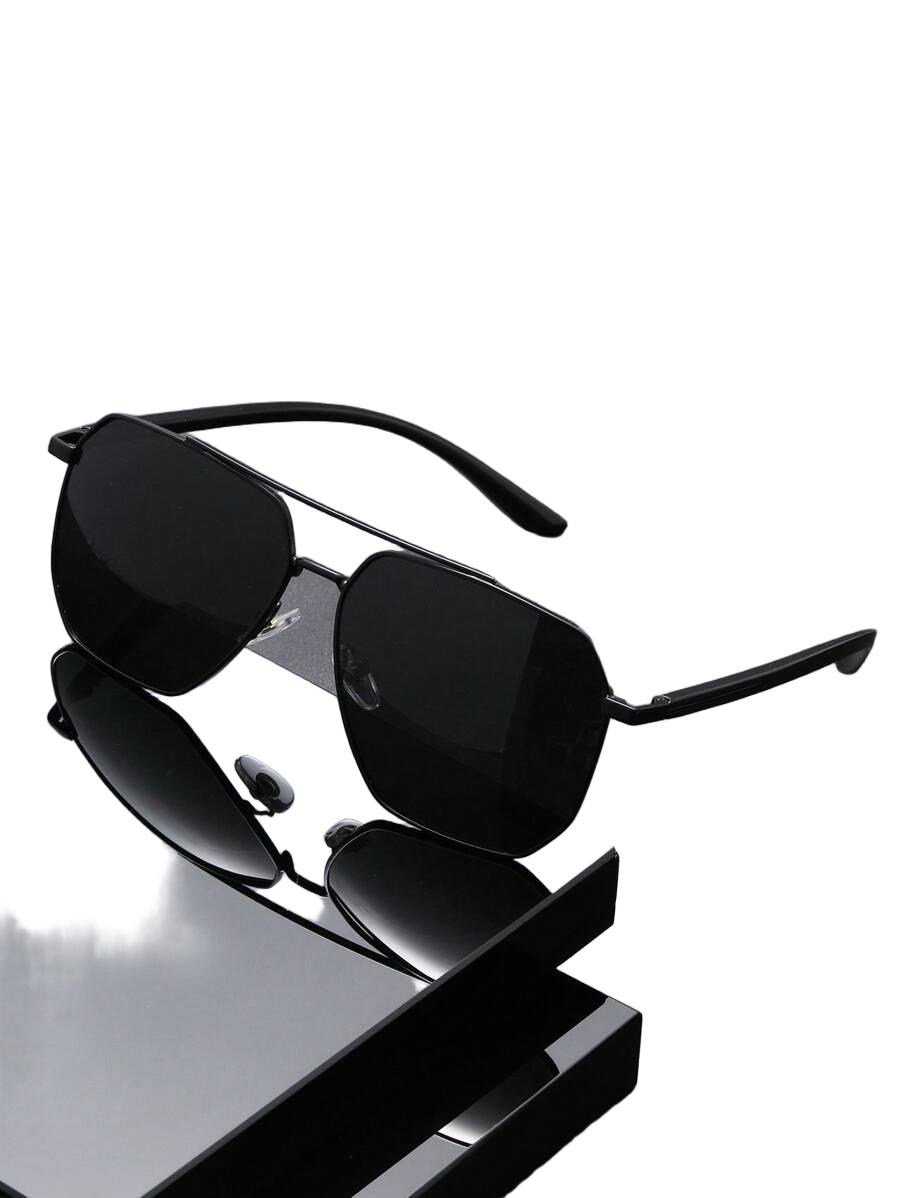 SHEIN CZARNE OKULARY PRZECIWSŁONECZNE S07