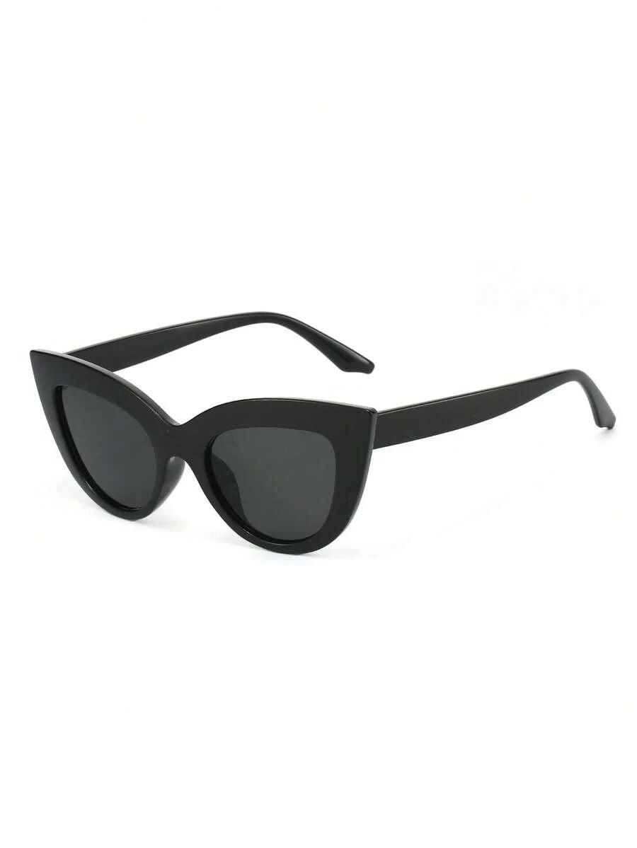 SHEIN CZARNE OKULARY PRZECIWSŁONECZNE S07