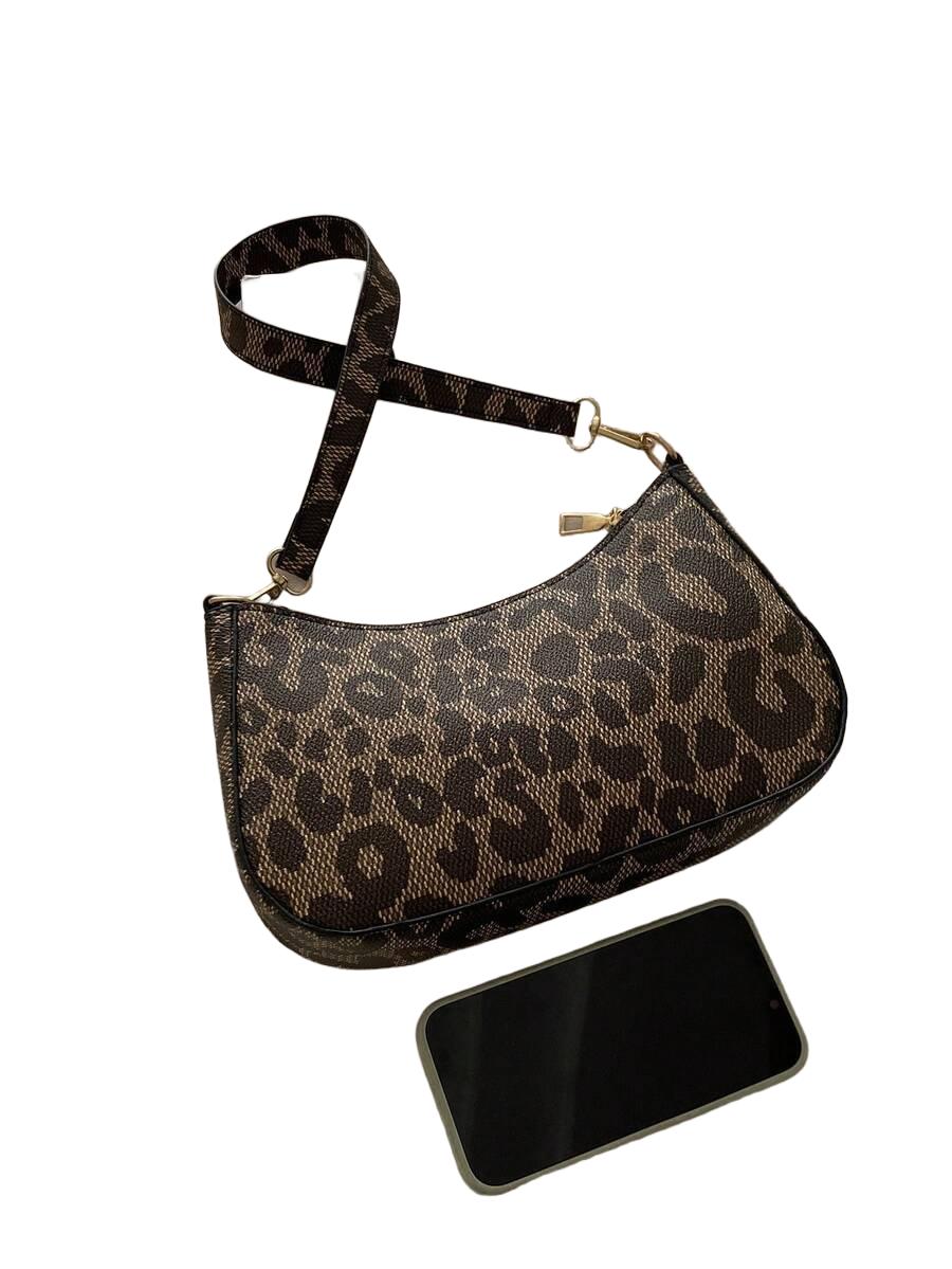 SHEIN TOREBKA NA RAMIĘ ANIMAL PRINT S07__7X15,5X25