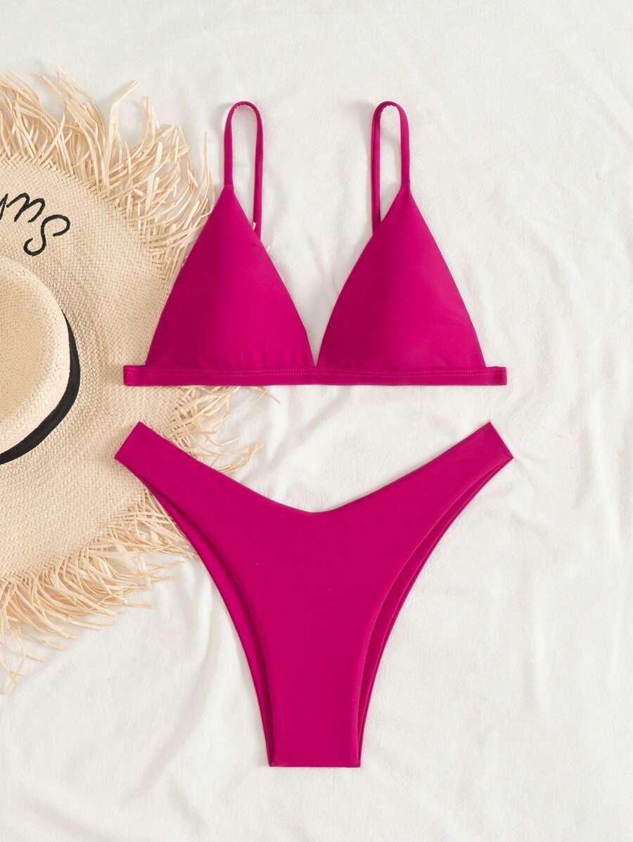 SHEIN DWUCZĘŚCIOWY STRÓJ KĄPIELOWY S09__M