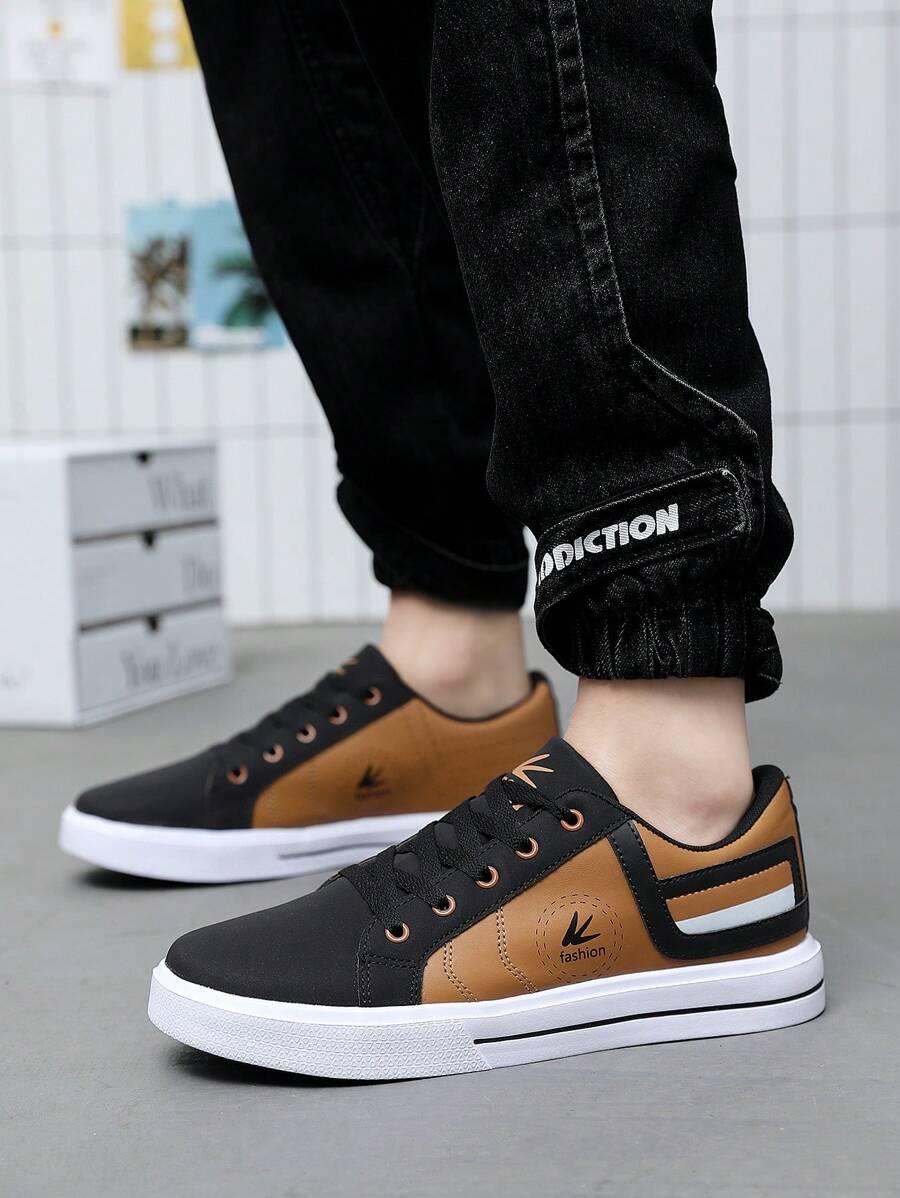 FASHION SZNUROWANE TRAMPKI LOGO S06__48