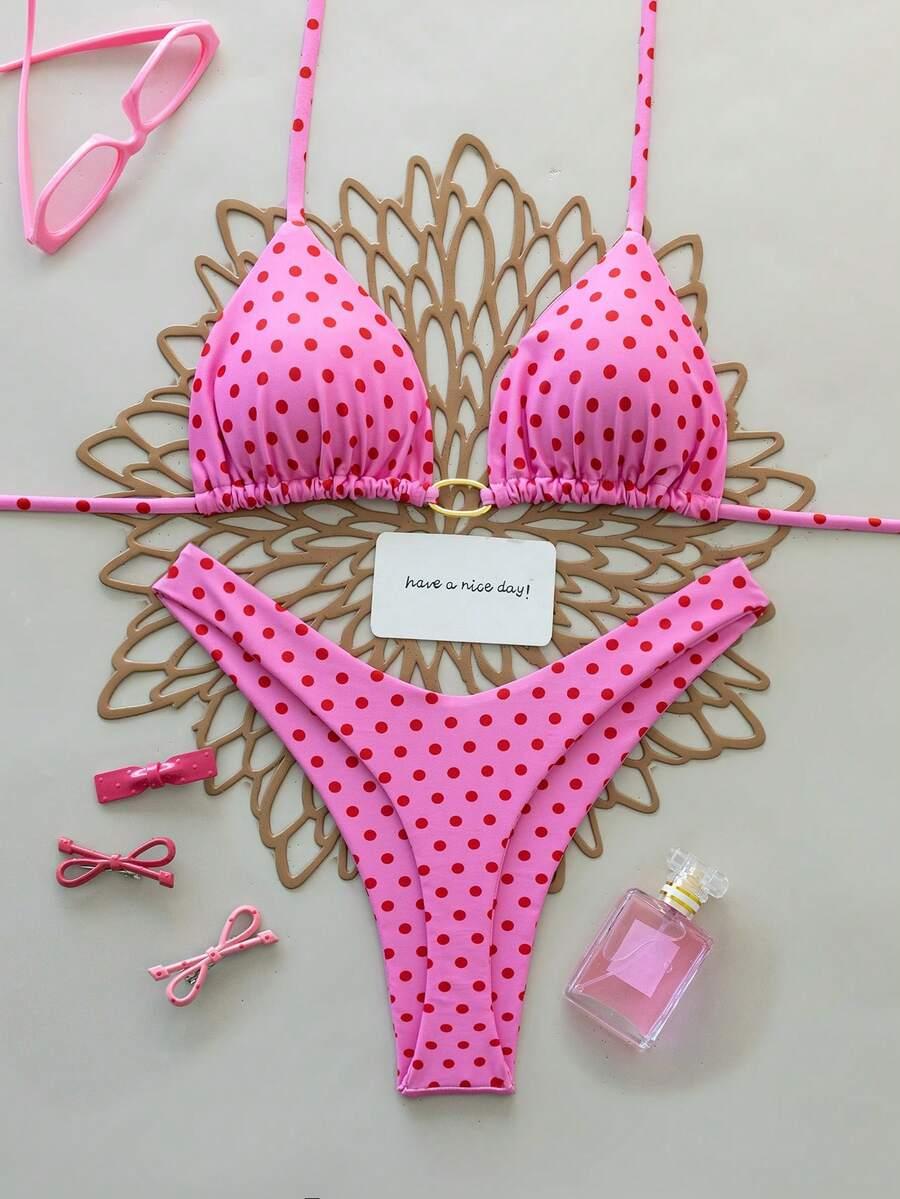 SHEIN DWUCZĘŚCIOWY STRÓJ KĄPIELOWY S09__M