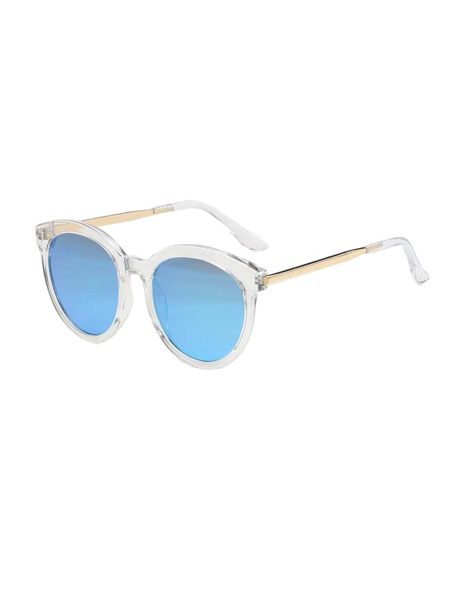SHEIN PRZEZROCZYSTE OKULARY PRZECIWSŁONECZNE S07__