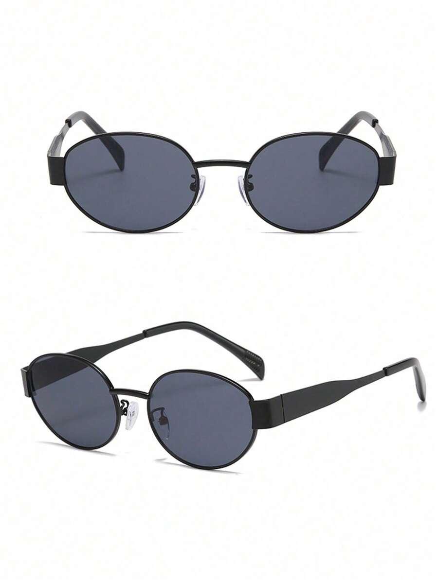 SHEIN CZARNE OKULARY PRZECIWSŁONECZNE S07