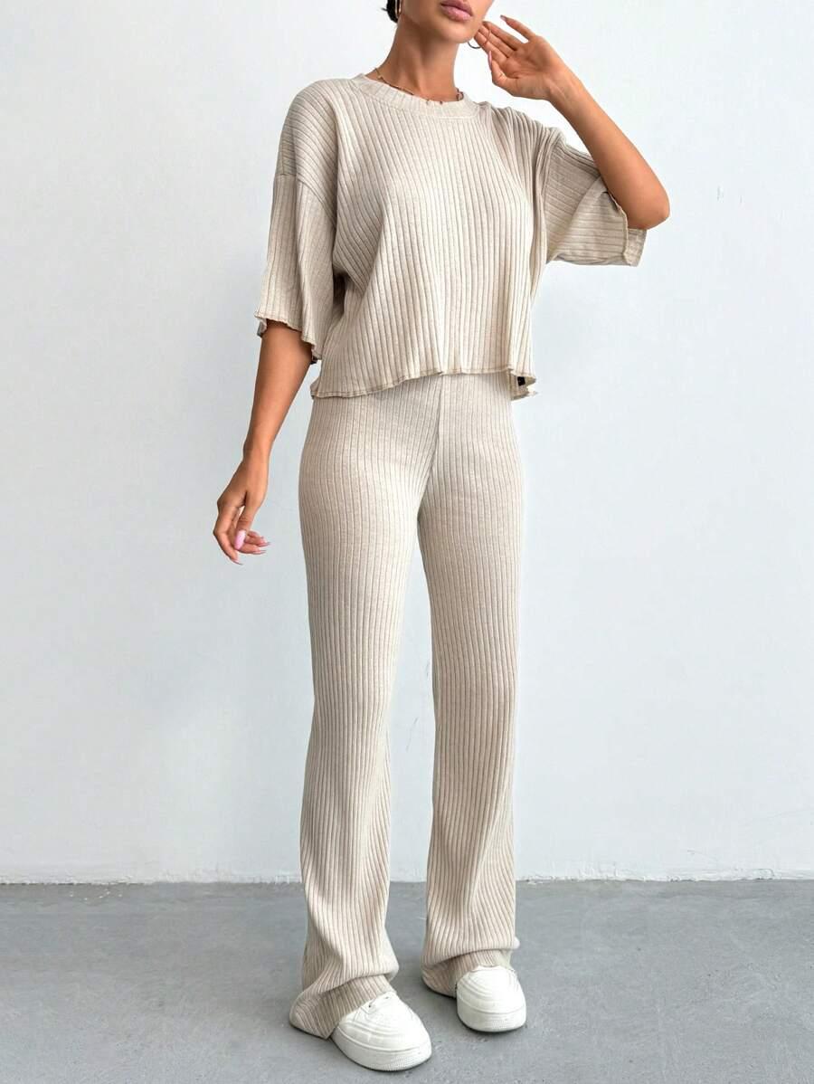 SHEIN BLUZKA SPODNIE KOMPLET S06__M