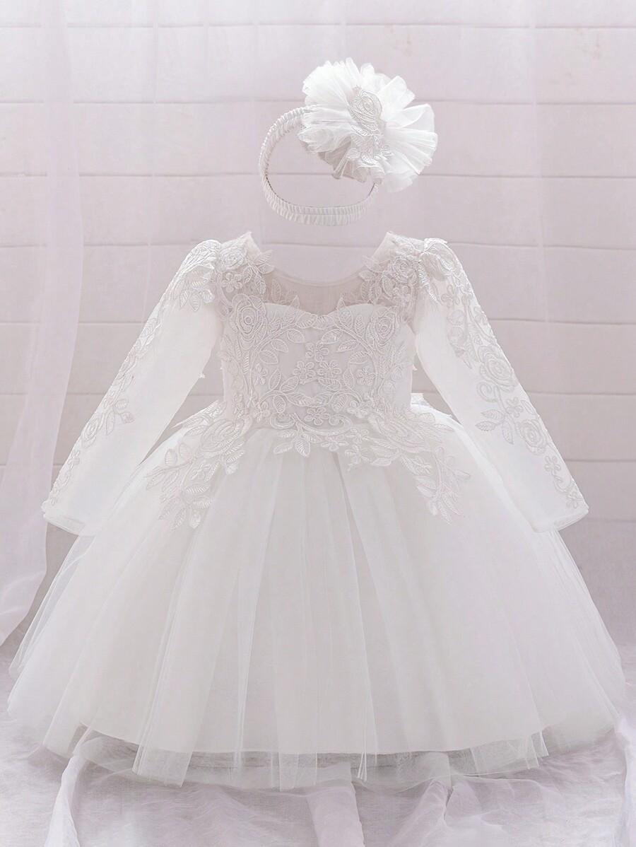 SHEIN BIAŁA SUKIENKA SIATECZKA S06__92-98