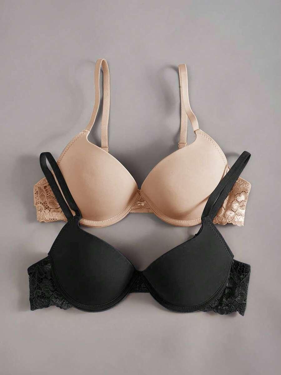 SHEIN BIUSTONOSZ KORONKA 2-PACK S06__85B