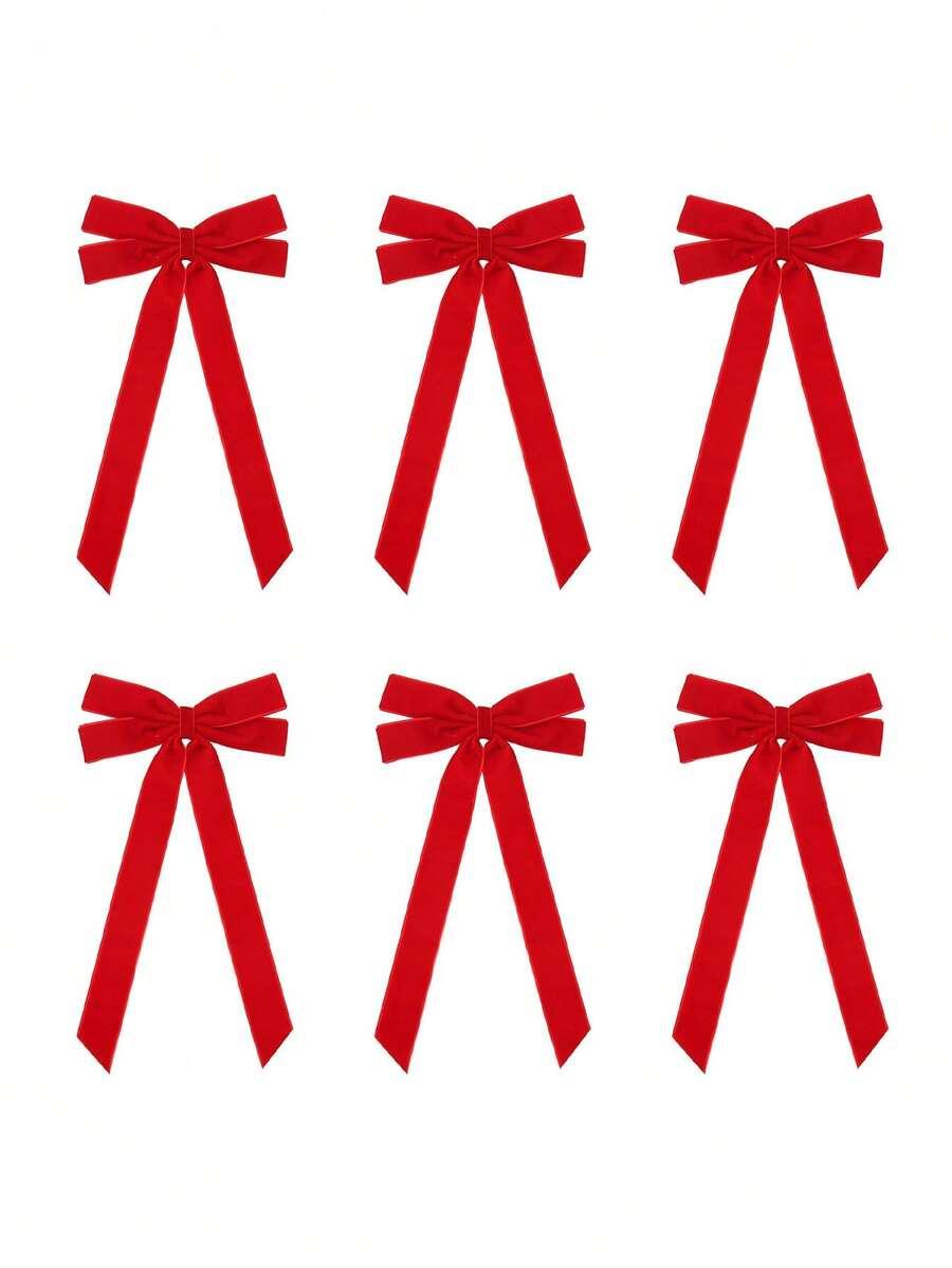 SHEIN KOKARDKA NA CHOINKE 6-PACK BDD__13X26CM