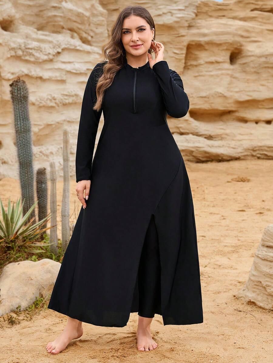 SHEIN CZARNY STRÓJ KĄPIELOWY S06__XXL