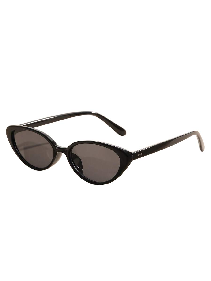 SHEIN CZARNE OKULARY PRZECIWSŁONECZNE S07