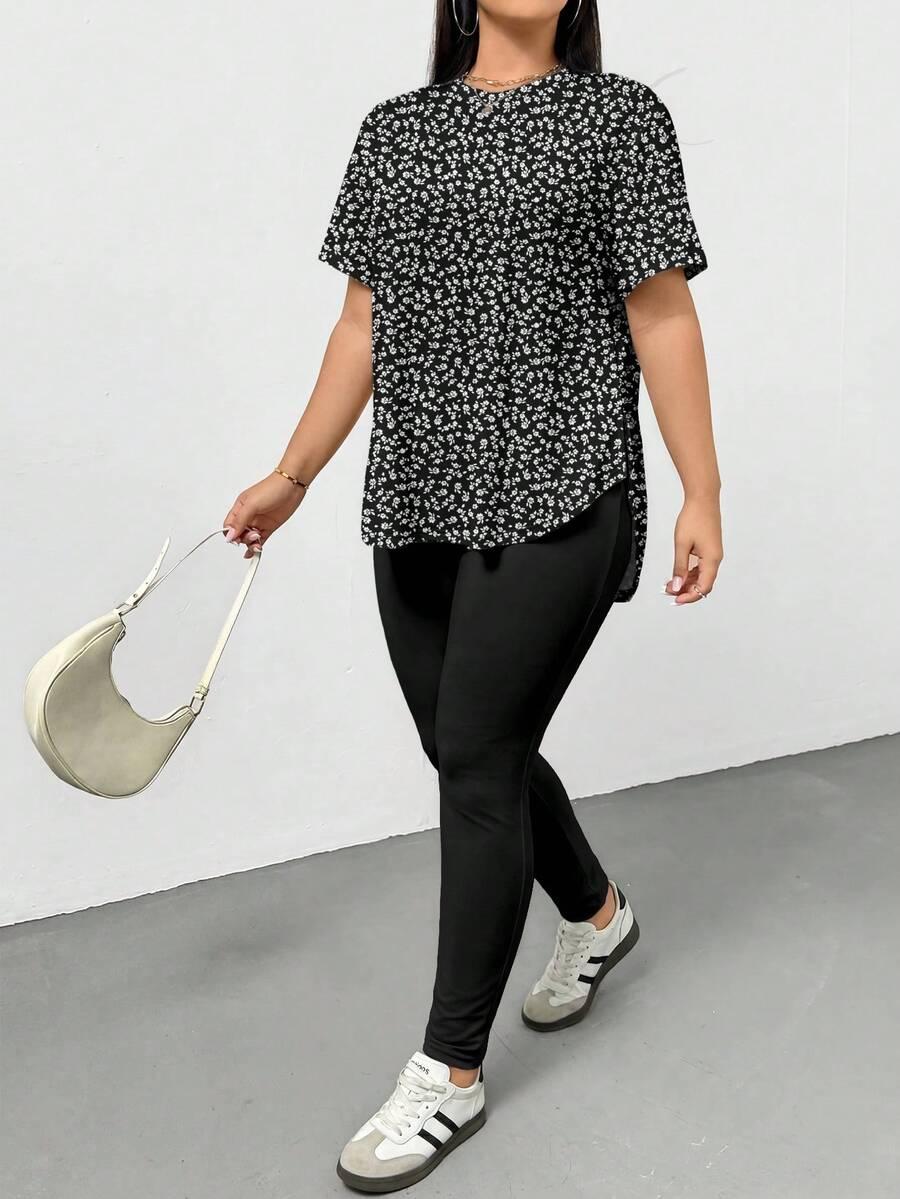 SHEIN BLUZKA SPODNIE KOMPLET S06__52