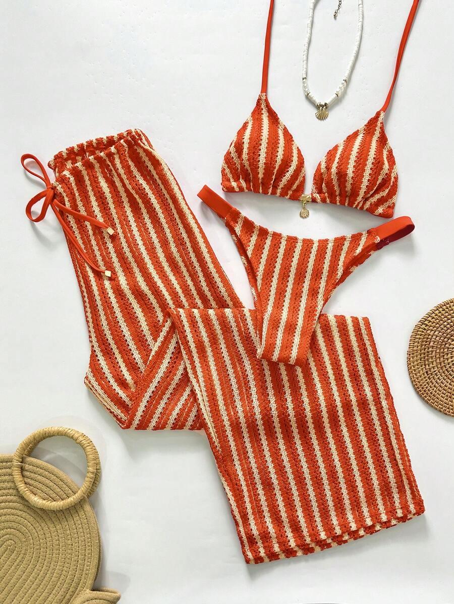 SWIM CHICCIA DWUCZĘŚCIOWY STRÓJ KĄPIELOWY SPODNIE KOMPLET S09__M