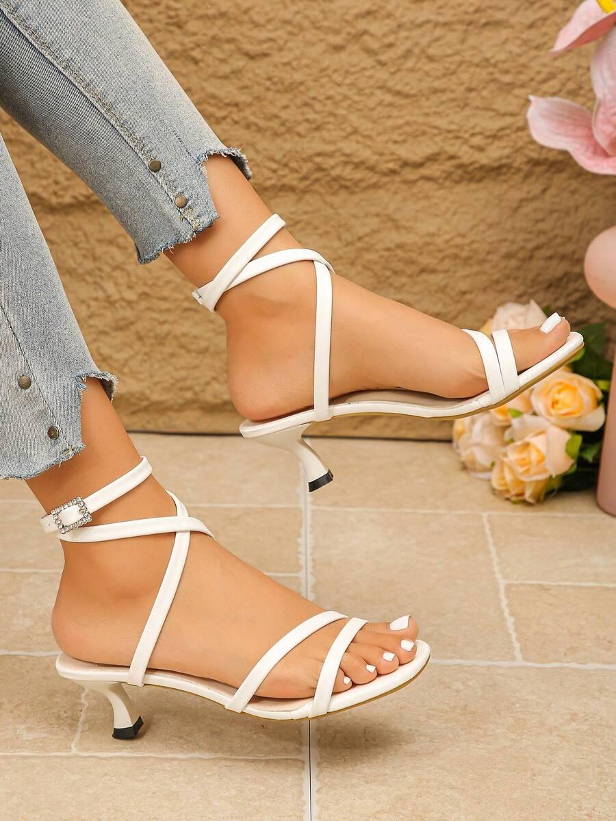 SHEIN BIAŁE SANDAŁY OBCAS S06__38