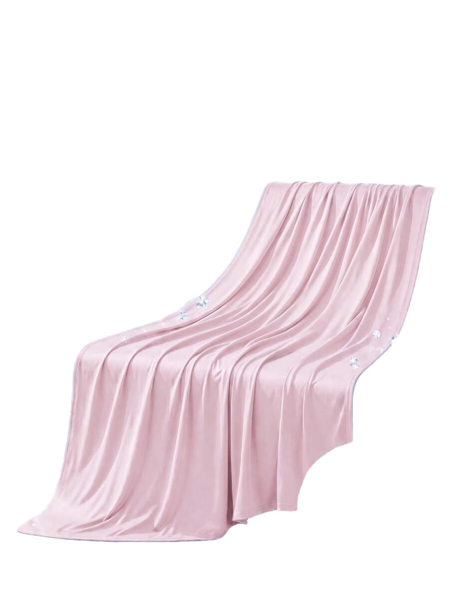 SHEIN RÓŻOWY KOC CHŁODZĄCY S07__220X240