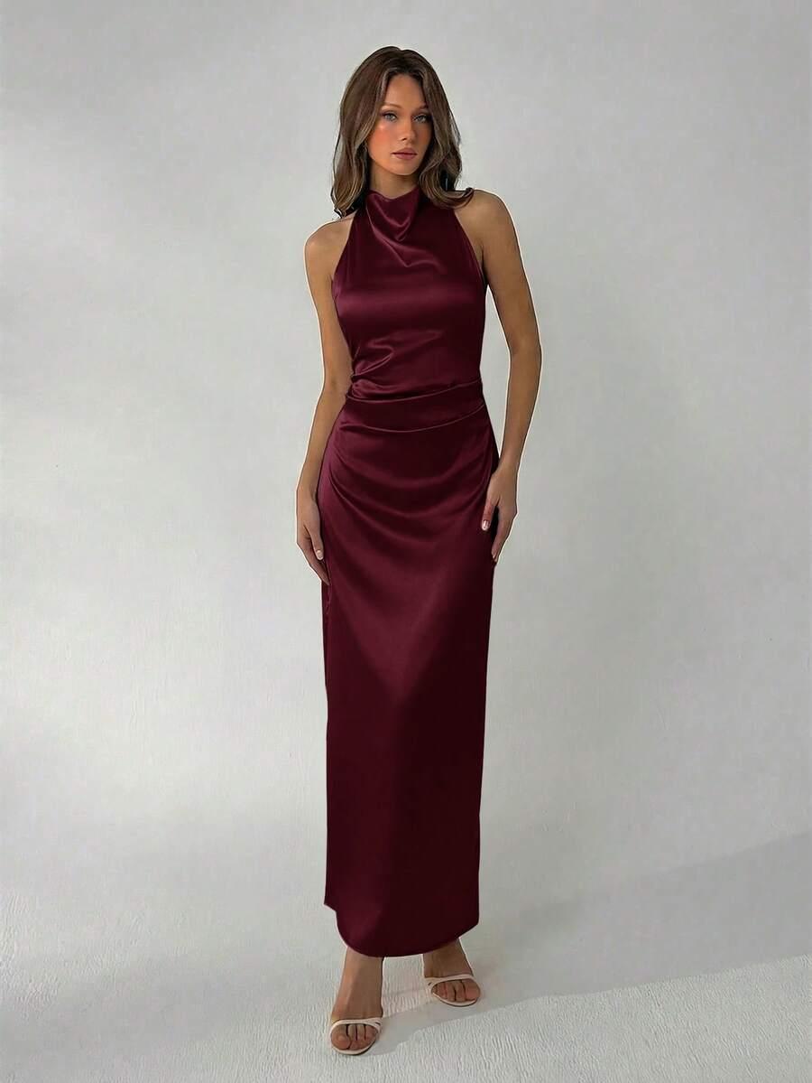 ALORUH BORDOWA MAXI SUKIENKA S06__XS