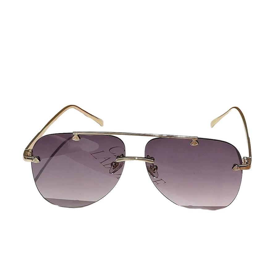 SHEIN BRĄZOWE OKULARY PRZECIWSŁONECZNE S07