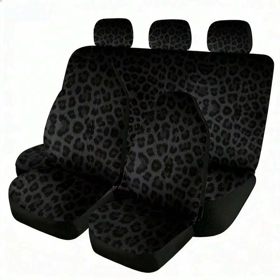 SHEIN CZARNY POKROWIEC NA SIEDZENIE SAMOCHODOWE 1 SZT S07__47,5X49,5X79,5CM