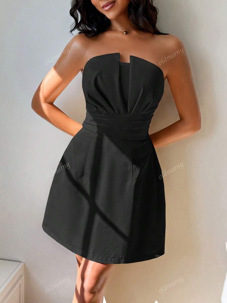 SHEIN CZARNA MINI SUKIENKA S06__XL