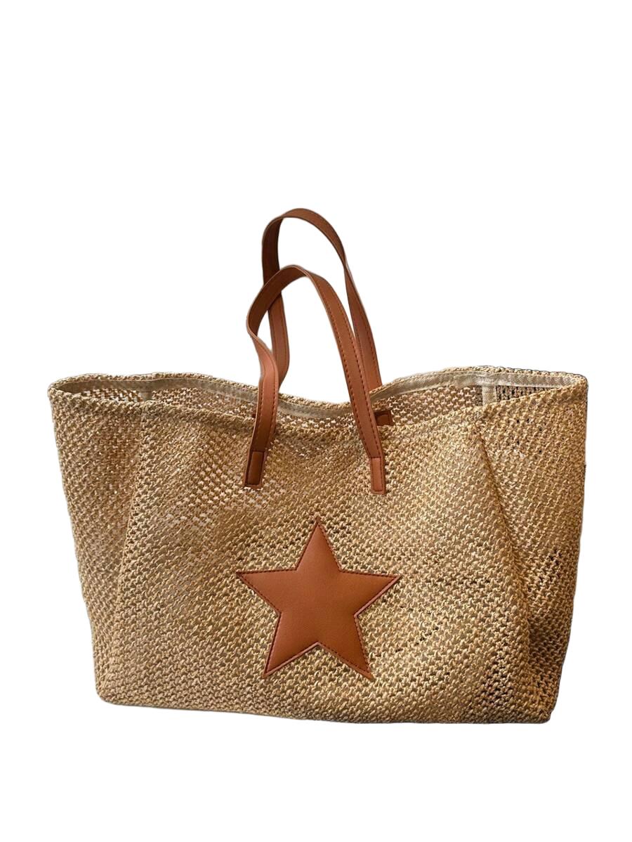 SHEIN PLECIONA TOREBKA PLAŻOWA S07__26,5X38,5CM