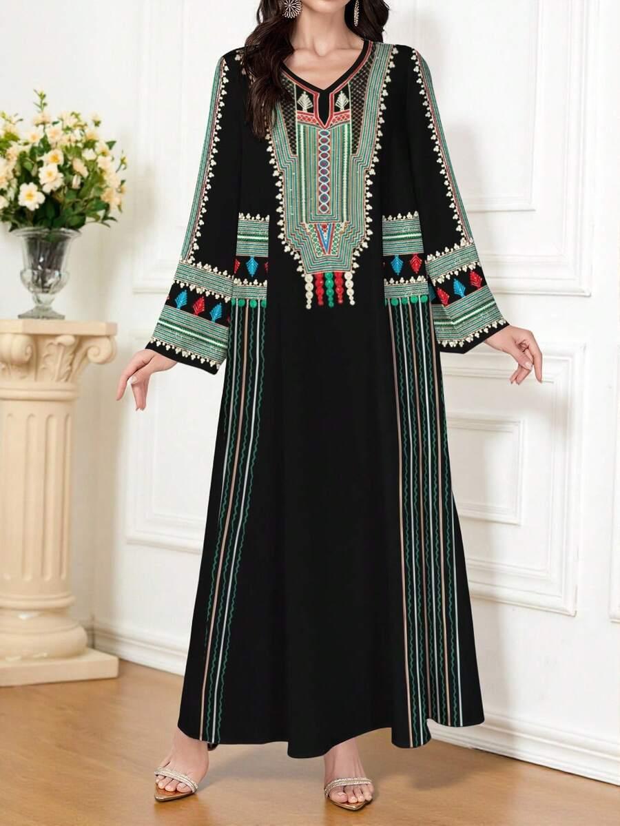 SHEIN MAXI SUKIENKA WZÓR S06__XL