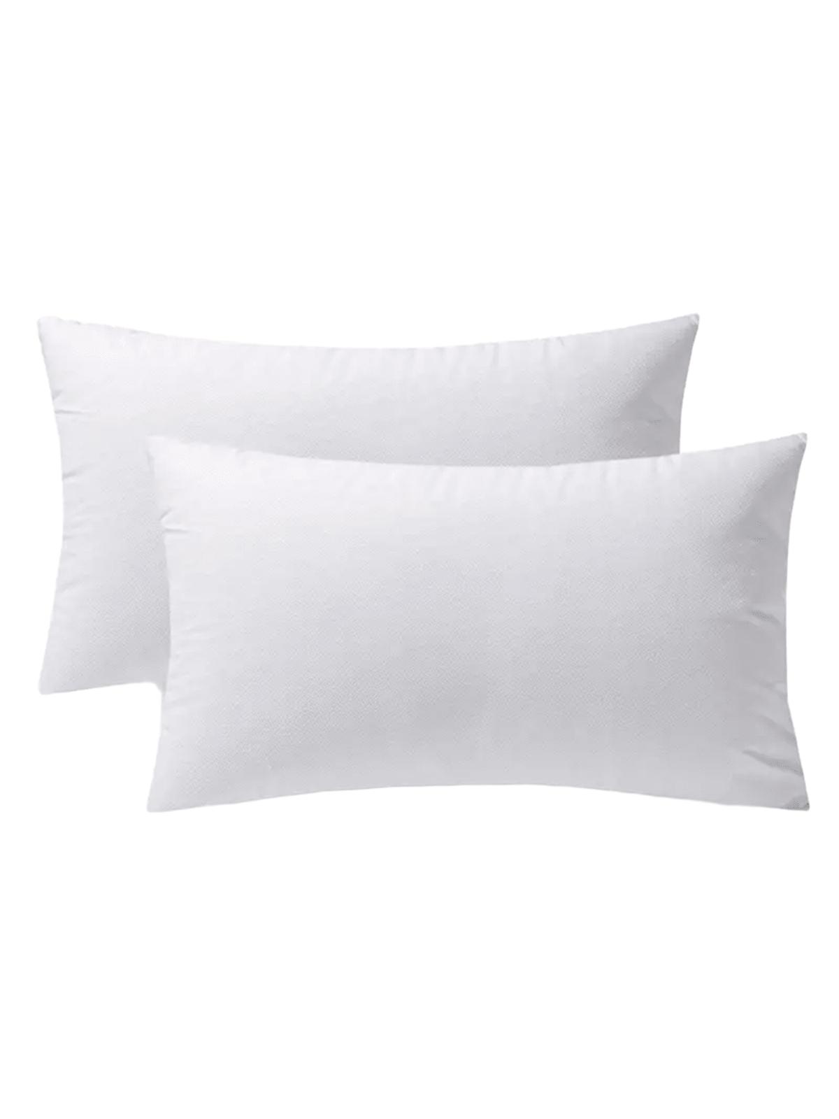 SHEIN BIAŁA POSZEWKA NA PODUSZKĘ 2-PACK S07__30X50
