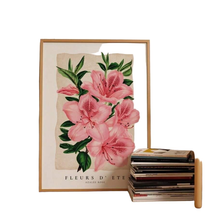 SHEIN PLAKAT DEKORACJA KWIATY S07__30X40CM