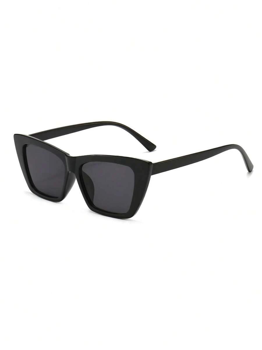 SHEIN CZARNE OKULARY PRZECIWSŁONECZNE S07