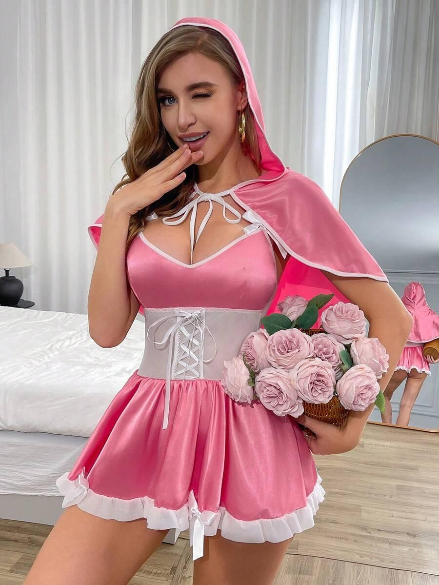 FANTASY COSTUME PRZEBRANIE SUKIENKA NARZUTKA S07__S