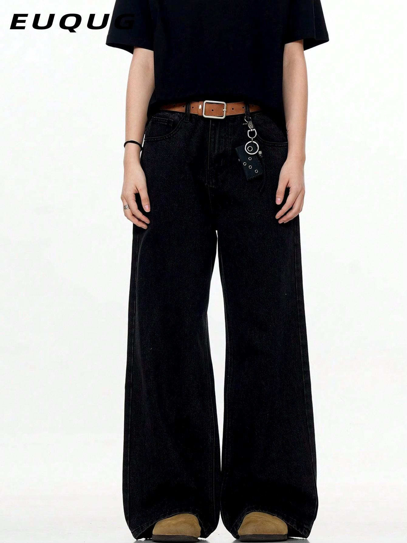 SHEIN CZARNE SPODNIE JEANS S06__M