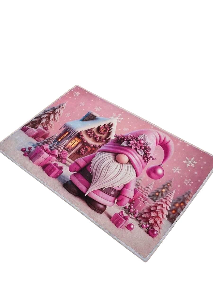 SHEIN RÓŻOWA WYCIERACZKA WZÓR BDD__60X40CM