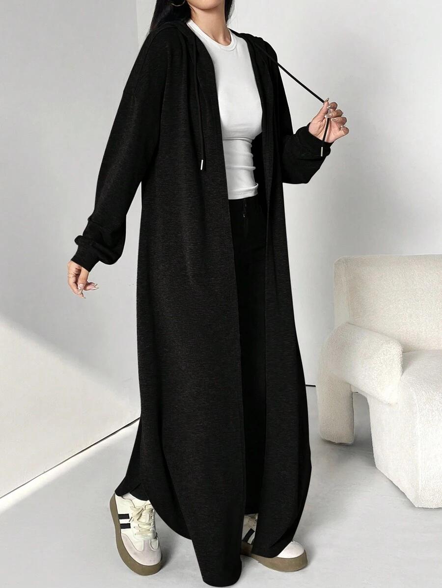 SHEIN CZARNY SWETER KARDIGAN S06__XL
