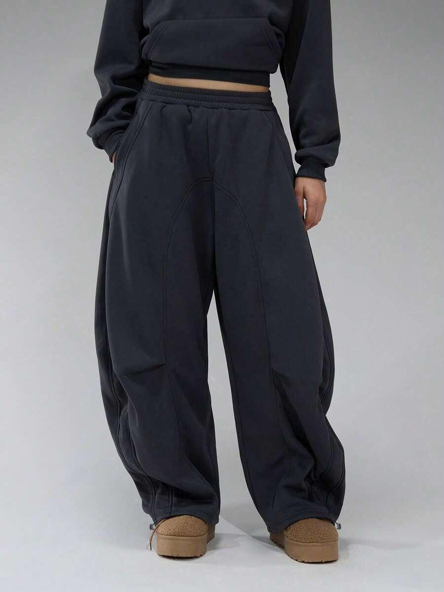SHEIN SZARE SPODNIE DRESOWE S06__M