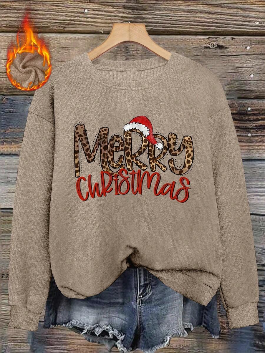 SHEIN ŚWIĄTECZNY SWETER MERRY CHRISTAMS BDD__XL