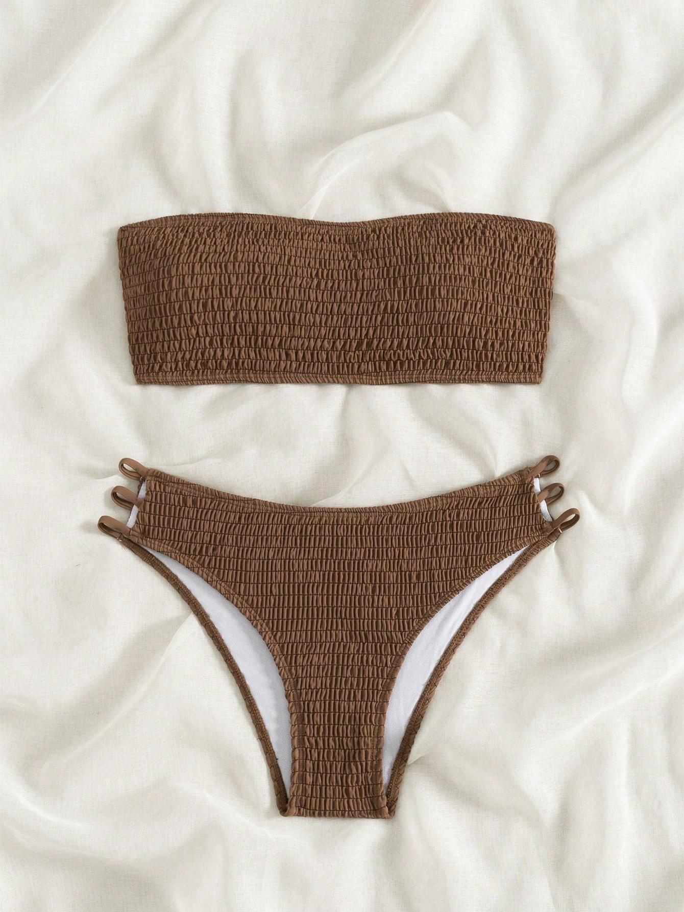SHEIN DWUCZĘŚCIOWY STRÓJ KĄPIELOWY S09__XS
