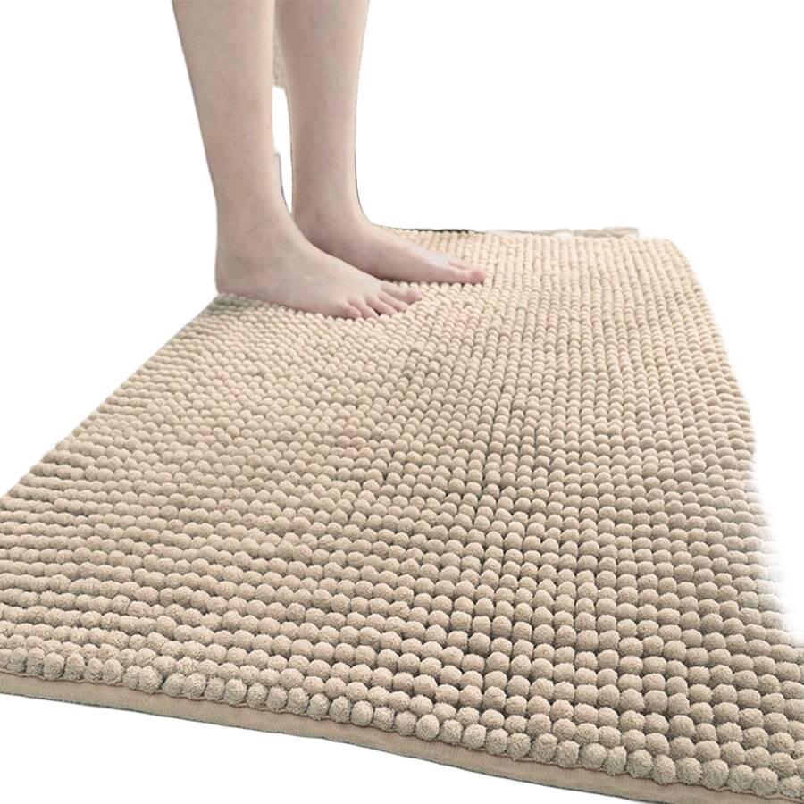 SHEIN BEŻOWY DYWANIK ŁAZIENKOWY S07__40X60
