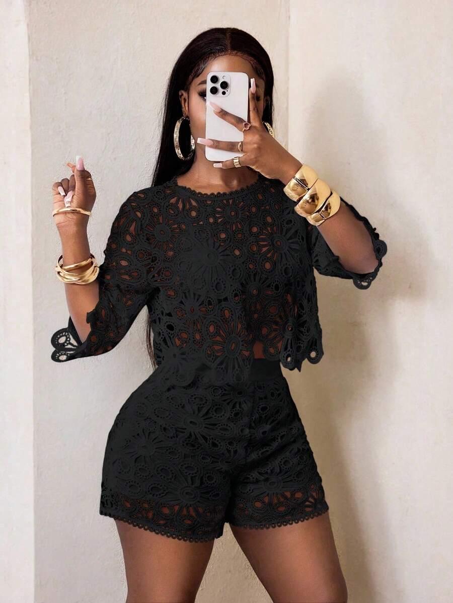 SHEIN BLUZKA KRÓTKI RĘKAW S06__M